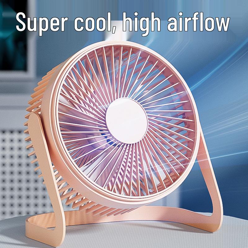 Xufeng USB Mini Desktop Fan - 5, 6, 8 Inch Sizes, High Volume Airflow, Electric Office Fan