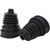 Raguso Universal CV Joint Boot Black Telescoping Constant Joint Boot Silicone CV Boots CV Constant Velocity Dust Cover Drive Shaft Joint Boot Cover