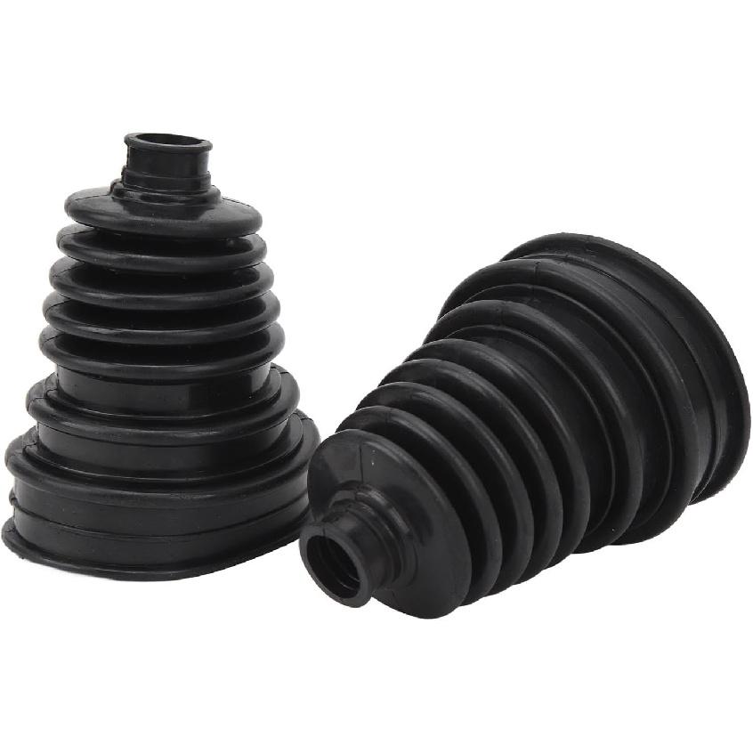 Raguso Universal CV Joint Boot Black Telescoping Constant Joint Boot Silicone CV Boots CV Constant Velocity Dust Cover Drive Shaft Joint Boot Cover