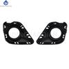 Car Front Fog Light Cover Lower Bumper Foglight Hole Grilles Bezel Fit  For Toyota Ractis Verso 2010 2011 2012-2014