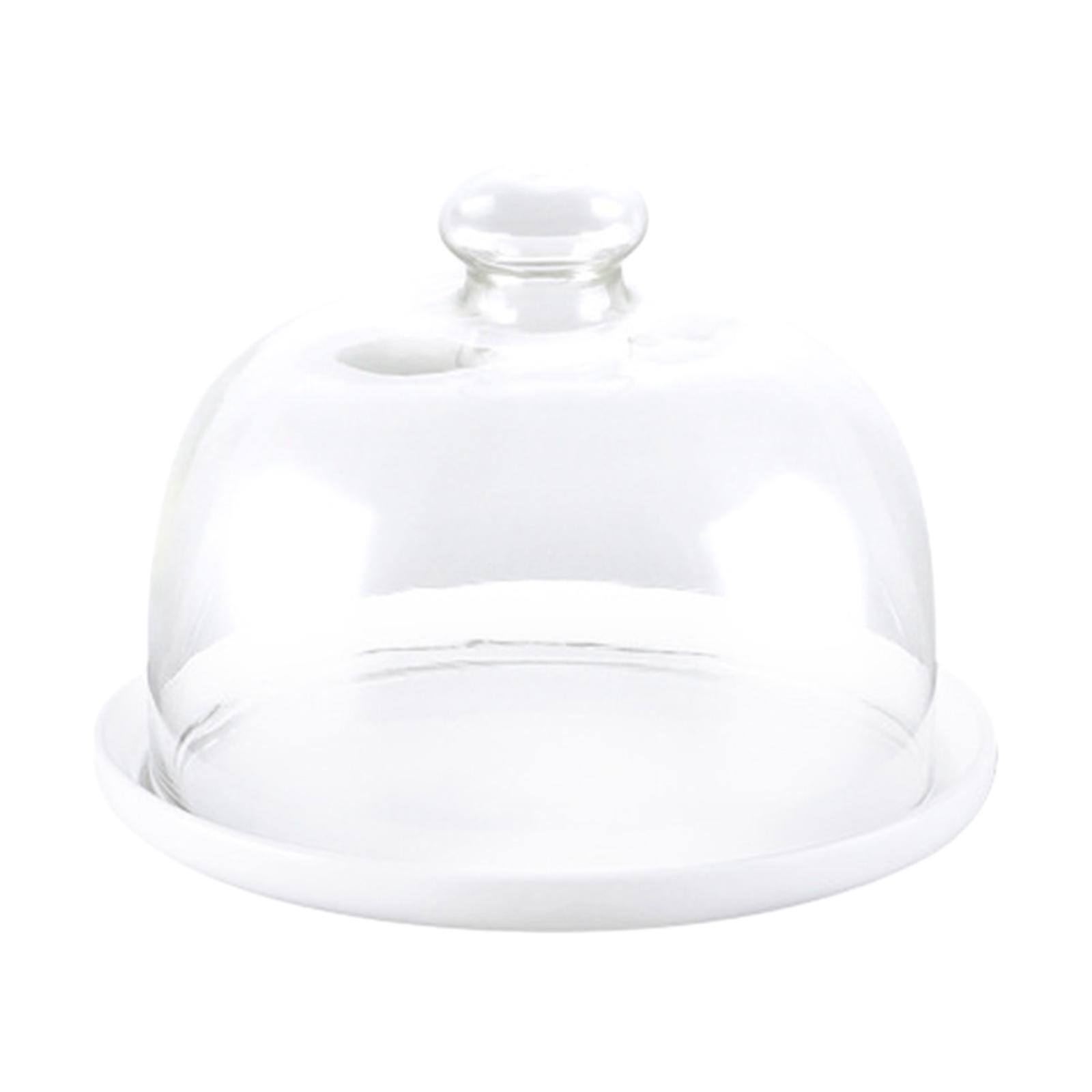 

Подставка для торта Поднос для подачи торта с пылезащитной купольной крышкой Посуда Дисплей для пиццы, закусок, десертов для свадьбы, дня рождения, праздничной вечеринки