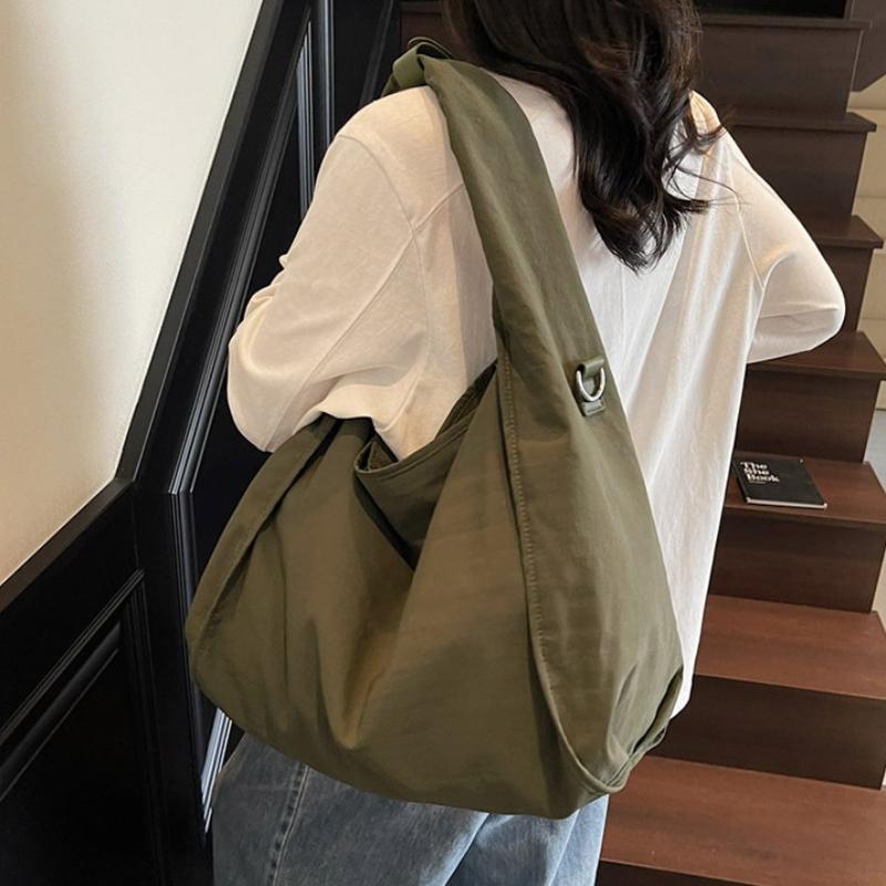 Casual Tote Bag for Women Shoulder Bags Fashiable Large Capacity Nyl Crossbody Bag Lightweight Purse and Handbags Sac