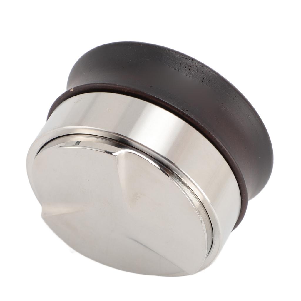 58mm Valnötsträ Kaffepress Kaffepressverktyg Balans Kaffepulverpress för Kaffe