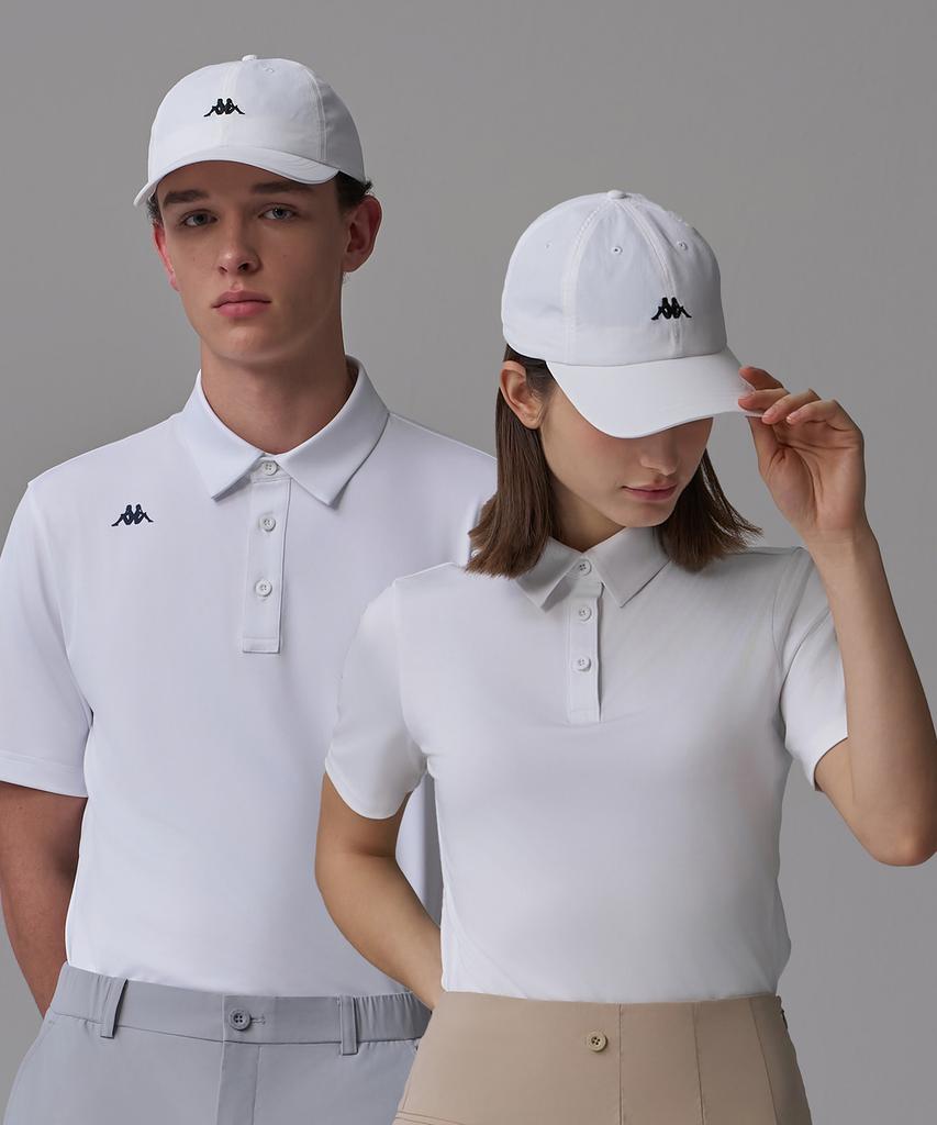 KAPPA Embroidered Ball Cap Uni White
