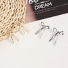 Cross-Border Jewelry, Amazon Temperament Super Fairy Bow Earrings Women, Geometric Stud Earrings Trendy Versatile Earrings