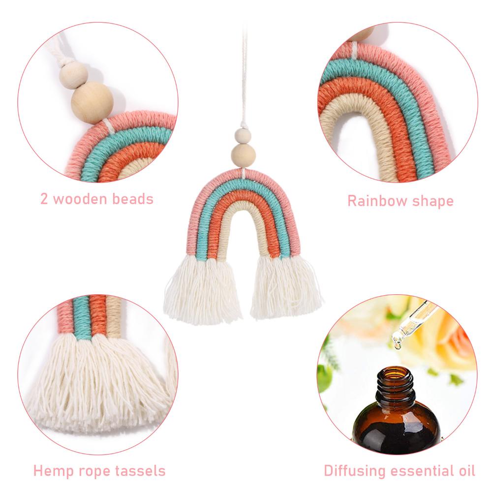 Rainbow Ornaments Window Car Hanging Accessories Car Decor Rainbow Decorations Car Hanging Ornament