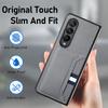 Drop Protection Precise Cutout Folding Case For Samsung Galaxy Z Fold 4 Fold4 Fold3 Fold2 Fold 2 3 5g Card Slot Phone Bag Coque