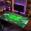 Celtic FC Theme Pattern Mouse Pad, Soccer Logo Design XXL Gaming Desk Mat Non-Slip Computer Mouse Pad