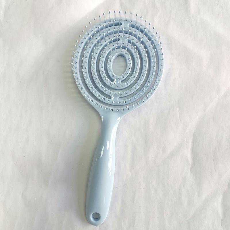 Полый Гребень Массажный Гребень Новый Гребень для Волос Стайлинг-гребень Пушистый Гребень Гребень для Кудрявых Волос Пластиковый Гребень A6