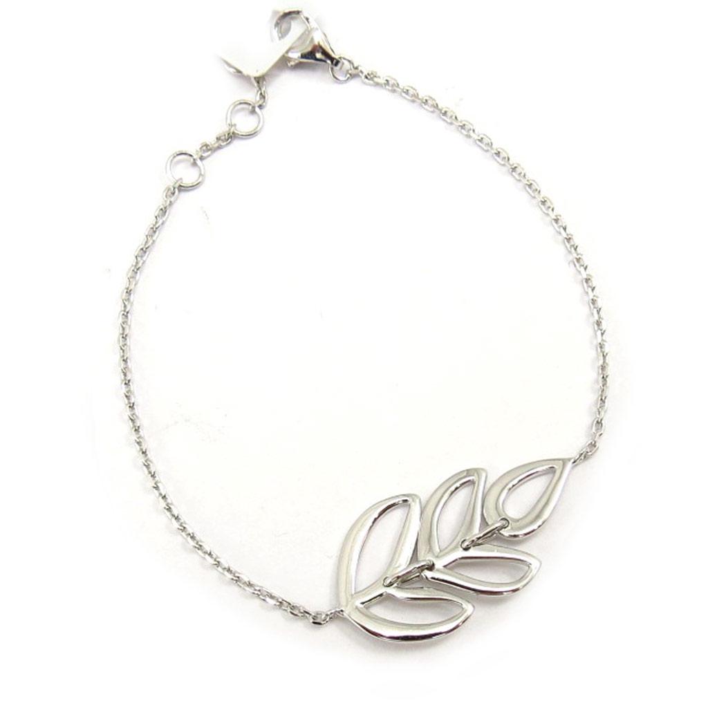 Les Trésors De Lily [K6449] - Silver Bracelet 'Choregraphie' Silver (rhodium Plated) - 30x15 Mm