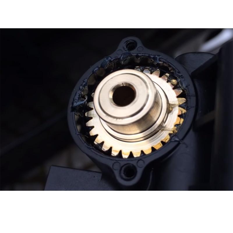 Auto Dachmotor Spoiler Flügelrad Zahnräder Messing 93188313 93188314 13297951 13297952 Ersatzteile für Opel Astra H Twintop