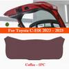 For Toyota C-HR IZOA Car Trunk Door Anti Kick Pad Tailgate Anti-Scratch Protective Mat Sticker Cargo Liner Interior Accessories