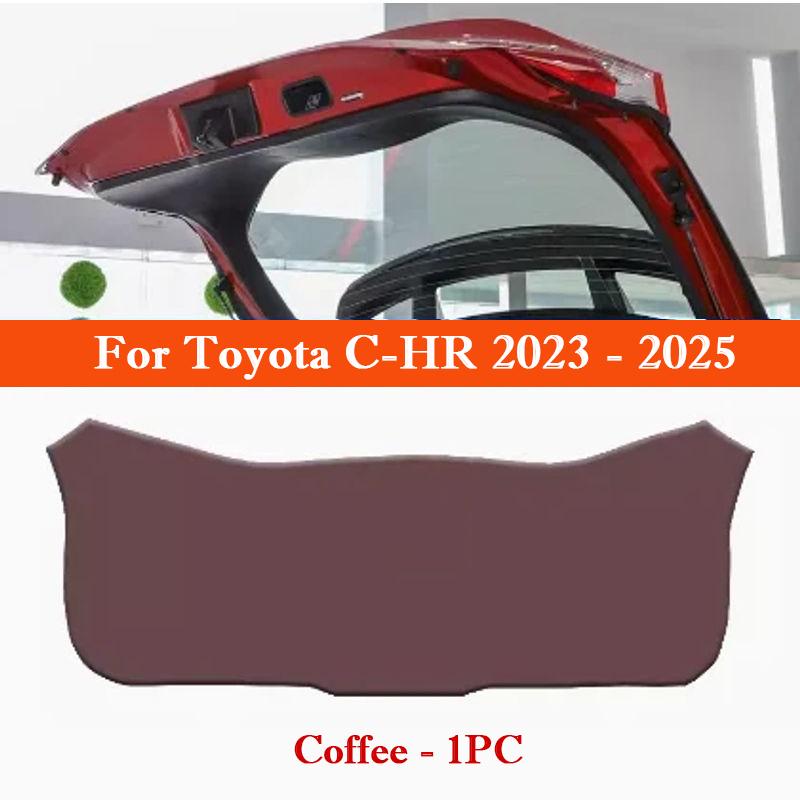 For Toyota C-HR IZOA Car Trunk Door Anti Kick Pad Tailgate Anti-Scratch Protective Mat Sticker Cargo Liner Interior Accessories