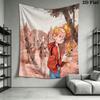 Spirou Honor Wall Tapestry Aesthetic Wall Hanging Printed Fabric Blanket Decorative Tapestries for Bedroom Living Room Home Decor
