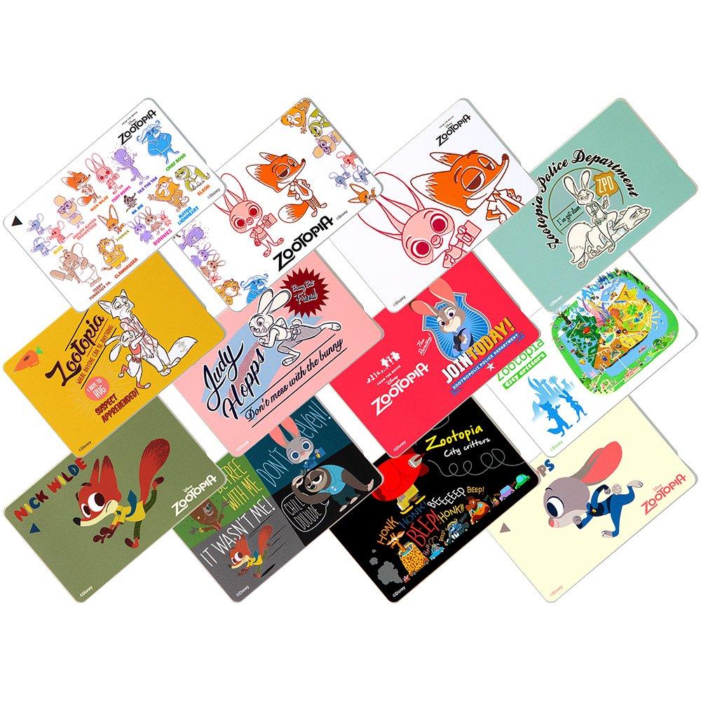 Zootopia IC Card Sticker Pop Judy Nick Lay-out &