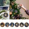 New Christmas Tree Ornaments Acrylic Christmas Decoration Pendant Car Rearview Mirror Ornaments