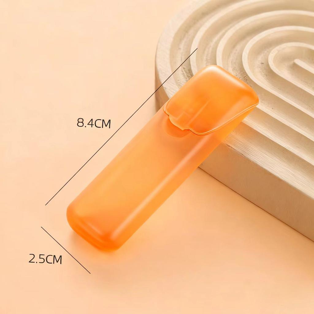 1/6PCS Portable PP Plastic Mini Travel Organizer - Eco-Friendly Storage Case for Toothpicks, Floss & Small Daily Items