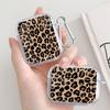 Case For Airpods Pro3 3 2 4 Pro 1 Pro2 Clear Earphone Cases Cover Leopard Print