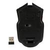 Ratón Óptico Inalámbrico 2.4G de 6 Teclas 1600DPI con Apagado Automático para Gaming en PC Portátil