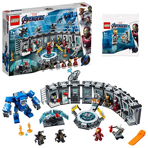 

преимущества LEGO Super Heroes Iron Man Hall of Armor Marvel Iron Man Mini Set включены [Производитель включен] +