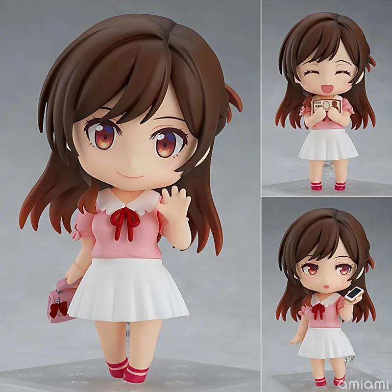 Nendoroid Chizuru Mizuhara 10CM Rent-A-Girlfriend Articulated Action Figure Cute Anime Model Kit Desktop Ornament Toy Gift