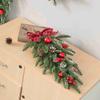 Christmas Upside Down Wreath 60cm Xmas Wreath New Teardrop Wreath  Front Door