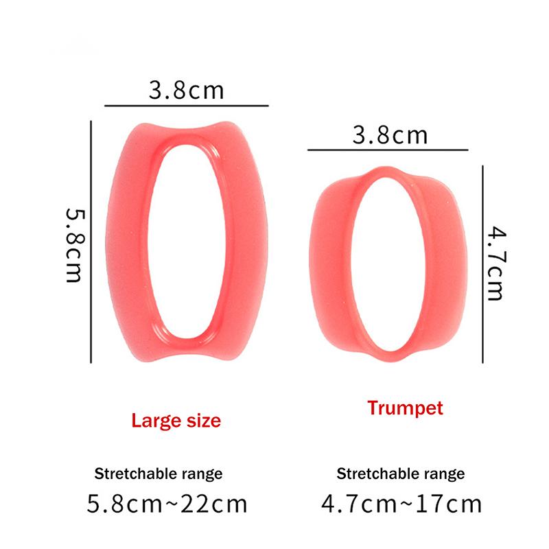 20pcs Large/Small Size Perm Silicone Band Heat Resistant Traceless Digital Cold Rods Elastic Rubber Band Hair Rings Styling Tool
