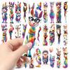 32pcs, Cool Cartoon Animal Bookmarks, Suitable for Back-to-school Season, Christmas, Halloween, Teachers, Readers, and Birthdays