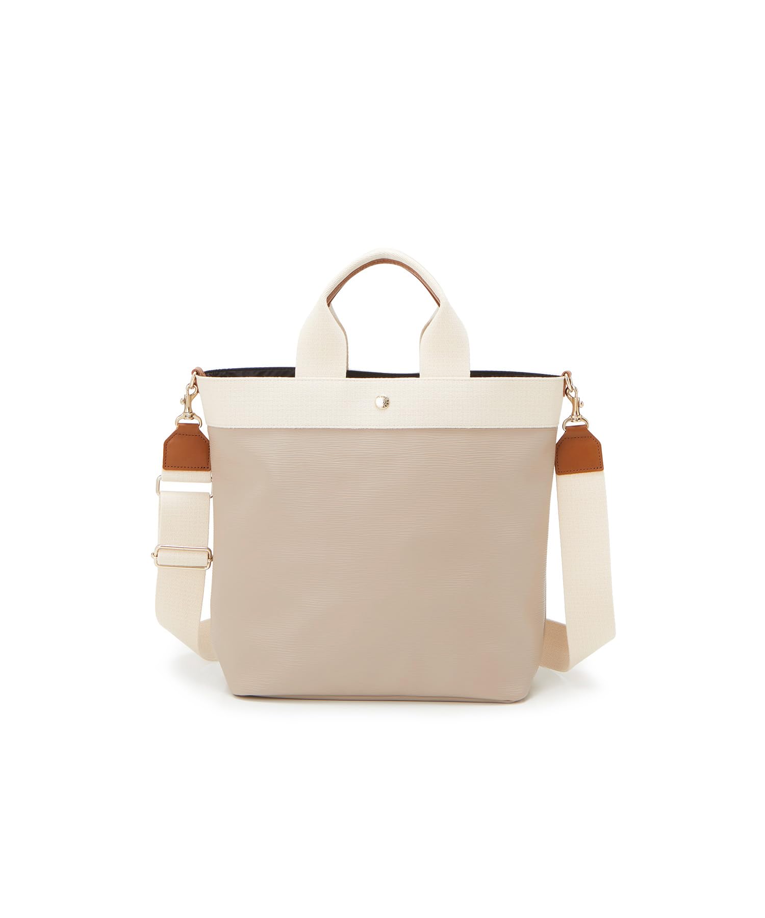 

RIPPLE Zipper Vertical 2way Tote Bag L 503080107600 Pale Beige [Topkapi] Женская