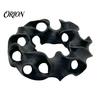 Fish Tank Environment Enhancer 3D Printed Aquarium Hideout Cave, Wavy Hollow Ring Shrimp Shelter, Aquatic Pet Hiding Spot Breeding Hole Decor,