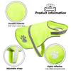 High Visibility Dogs Reflective Vest Ventilate Cozy Fluorescent Dog Vis Jacket Night Safety Adjustable Dog Safety Vest