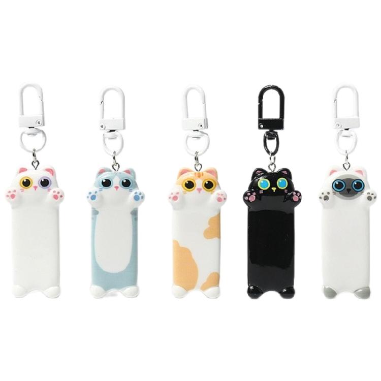 Unique Cartoon Cat Keychain for Women Car Hangings Ornament Keyring Wallet Purse