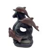 Backflow Incense Burner Dolphin Wave
