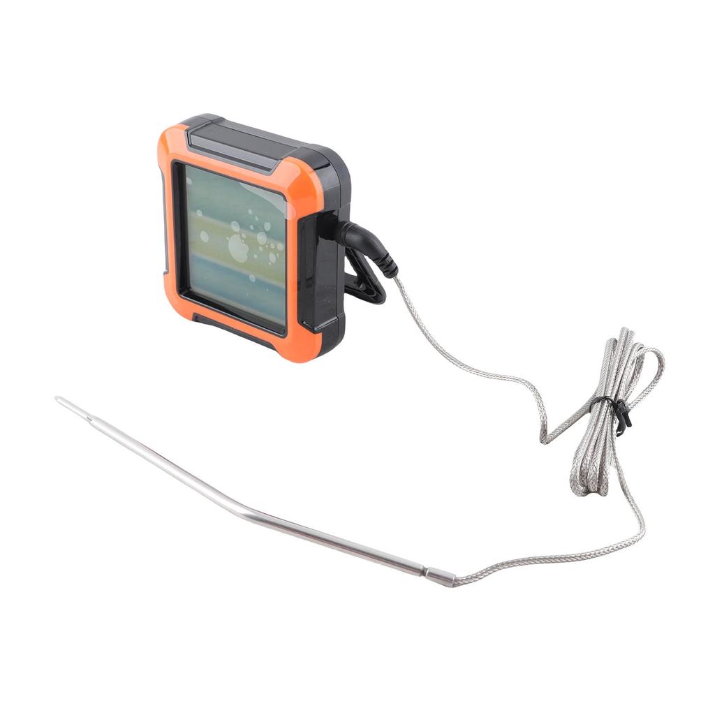 Digital Meat Thermometer With Long Probe Upgraded Grill Thermometer With LCD Screen Touch Control Backlight Alert Food