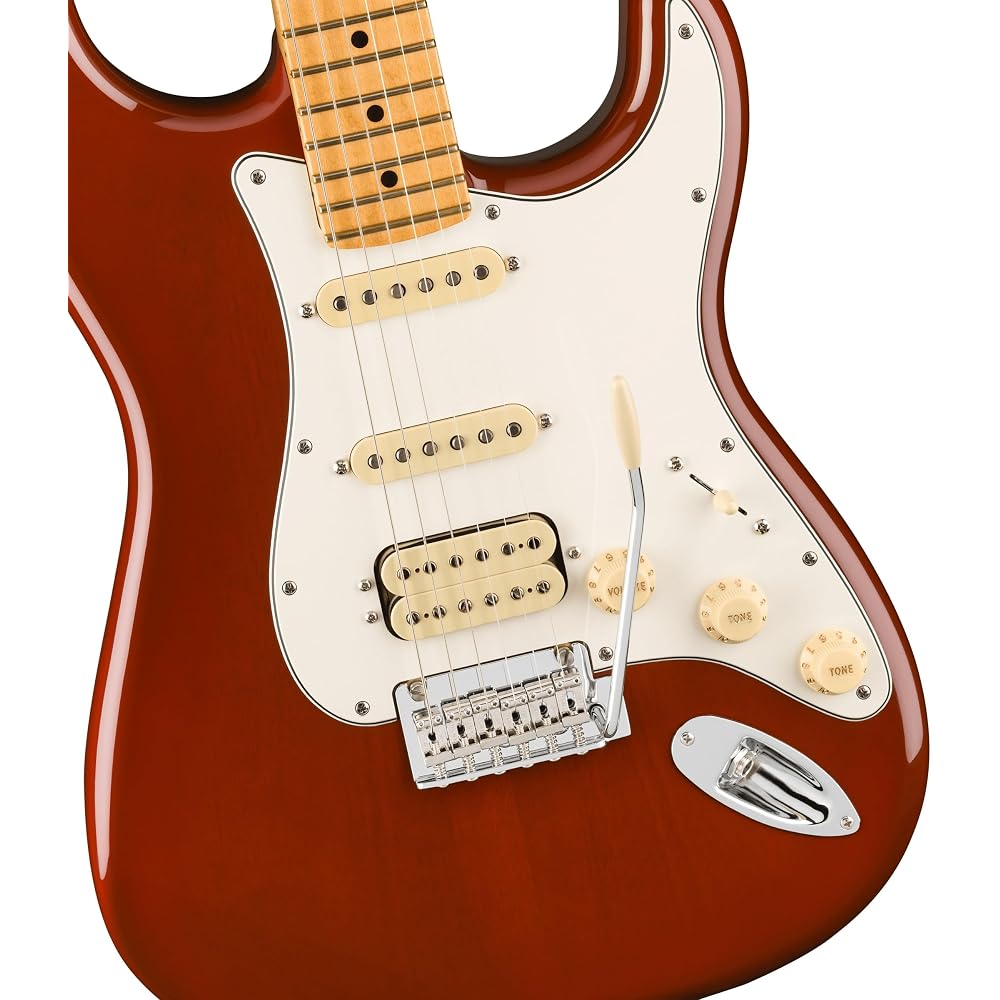 Fender Electric Guitar Player II Stratocaster® HSS, Maple Fingerboard, Transparent Mocha Burst wi...