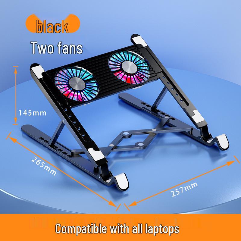 Adjustable and Portable Laptop Cooling Fan Stand