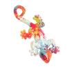 Gecko Wall Decor Bright Colors Colorfast Resin 5.9in Long 3.1in Wide Lizard Garden Sculpture for Decoration House Office