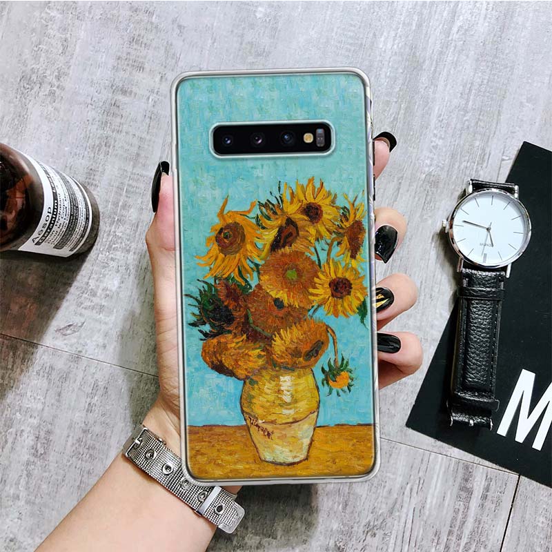 

Van Gogh oil Art Painting Phone Case For Samsung Galaxy S26 S25 Edge S24 S23 FE S22 Ultra S21 Plus S20 + Fundas Cover Coque Gala Samsung S22