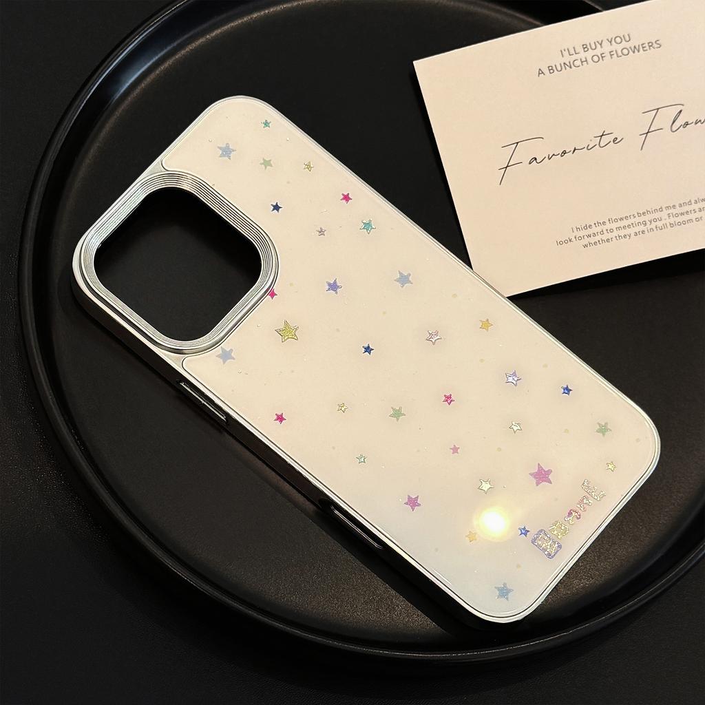 Gilded Ins Korean Star Apple 15 Mobile Phone Case 16pro Max Suitable for IPhone 13 Anti fall 14 Niche 11
