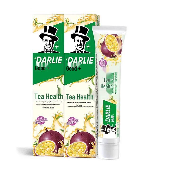 

Darlie Tea Fresh Passion Fruit Toothpaste Twin Pack with Toothbrush