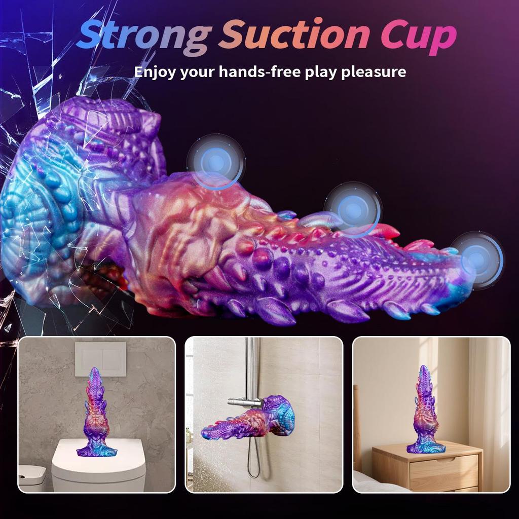 Fantasy Alien Silicone Anal Plug - Erotic SM Monster Toy