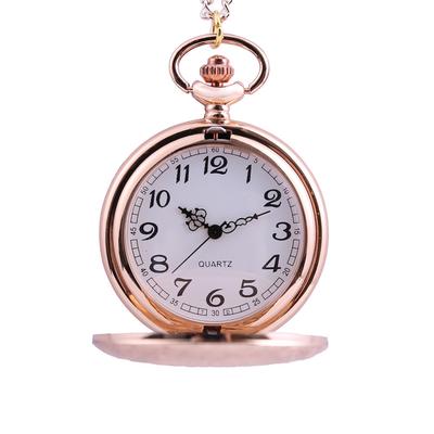 Reloj de bolsillo para parejas de hombres y mujeres, mesa colgante de cuarzo Retro, mesa conmemorativa