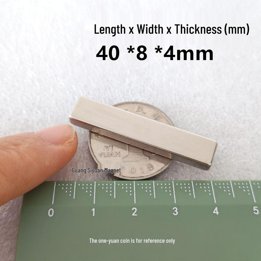 N52 Super Strong Neodymium Iron Boron Magnet, Rectangular 25x30x100mm, Permanent Magnetic Steel Sheet.