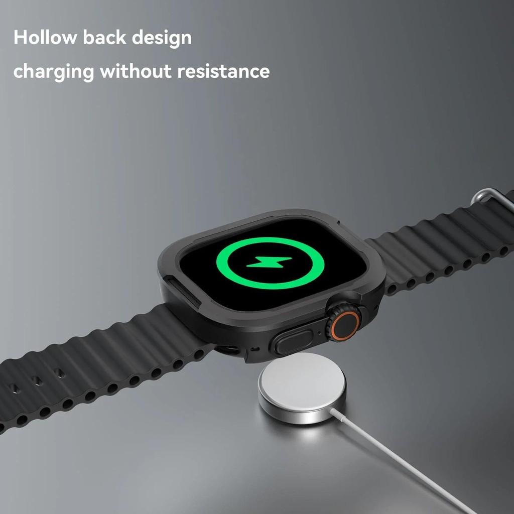 Metal + TPU Case Protector Frame Cover For Apple Watch 49mm 45mm 44mm 40mm 41mm For iWatch Series 10 9 8 7 6 5 4 SE Ultra 2 49mm