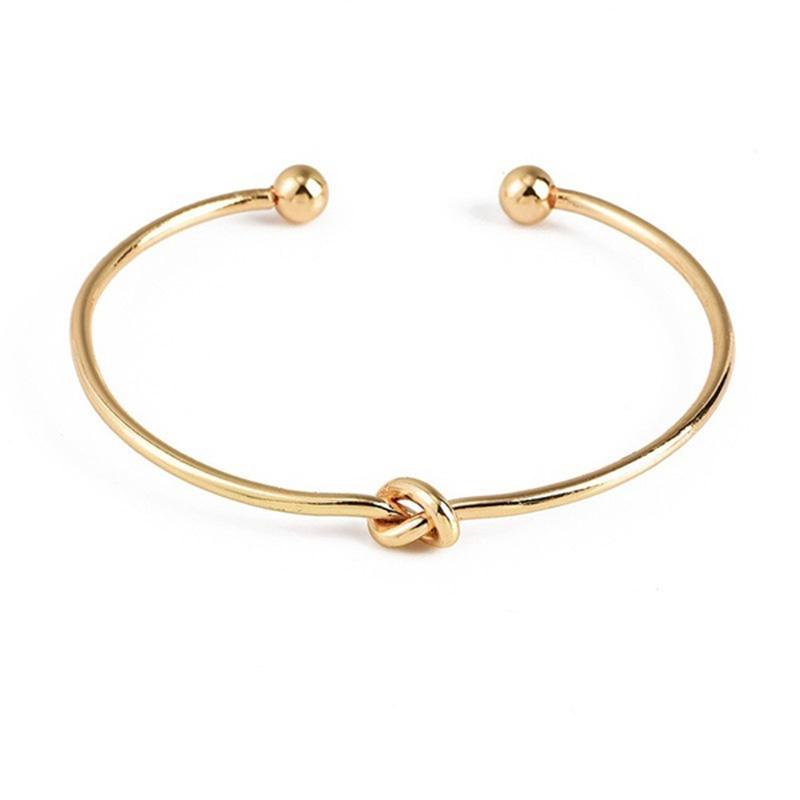 Retro Cactus Knot 4-piece Bracelet Set Geometric Diamond Bracelet