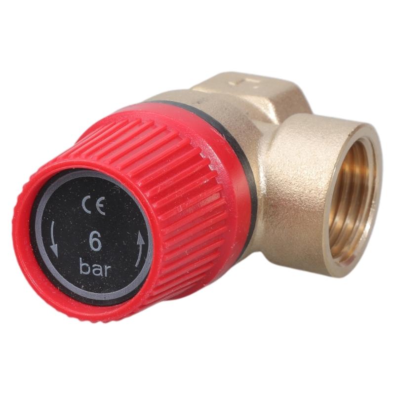 Practical DN15 Membrane Safety Valves 1/2 Inch Brass Pressure Relief Valves Accessory for Water Oil and Gas Rating