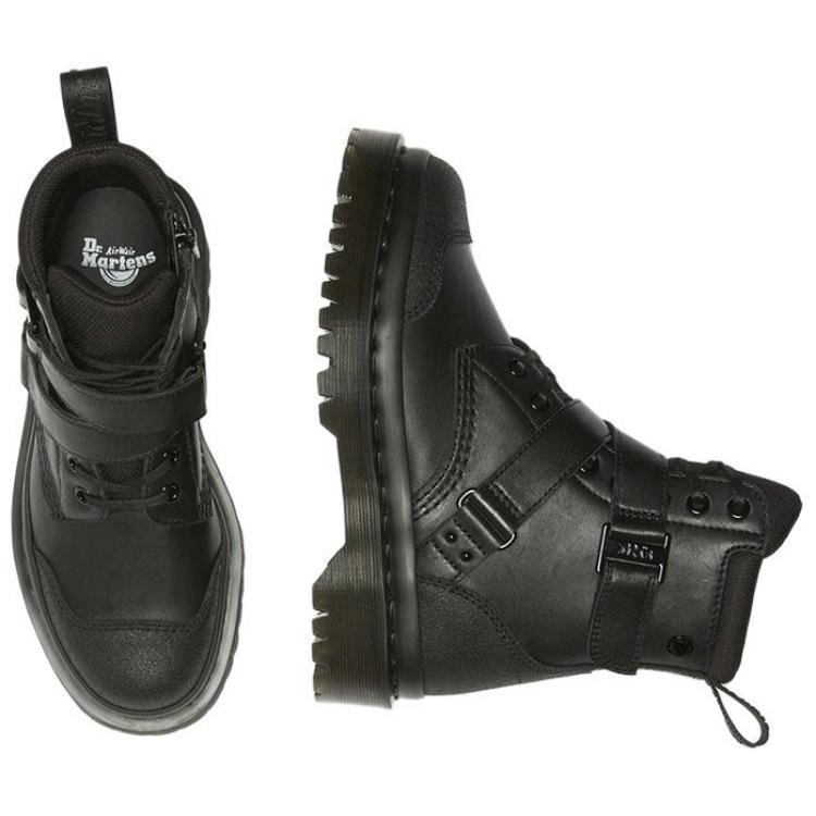 Dr. Martens 1460 Kožené Bex Tech Pohodlné Všestranné Krátké Martensky Unisex boty Černé 41014002