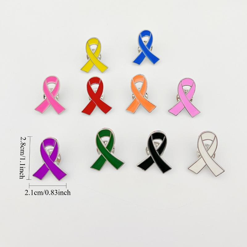 10 ks Slitina Kapající Olej Černá Stuha Odznak Špendlík Brož Pohřby Pamětní Špendlík Smuteční Odznak Brož Párty Šperky Doplňky