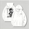 Hooded Sweatshirt And Fleece Casual All-Match Dragon Series Print Sweatshirt