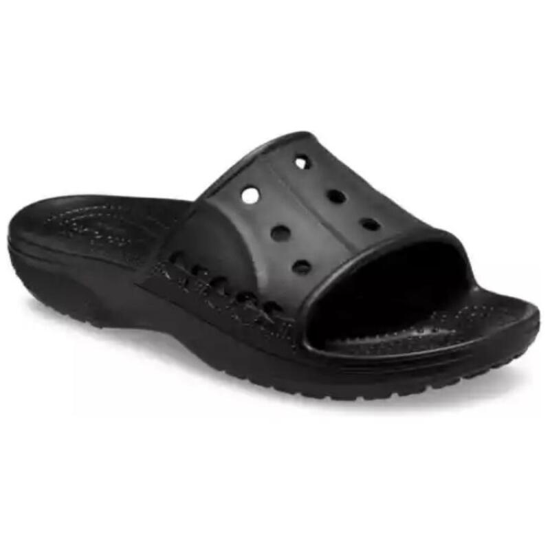 Crocs Baya 2 Comfortable and versatile anti-abrasion slippers unisex black